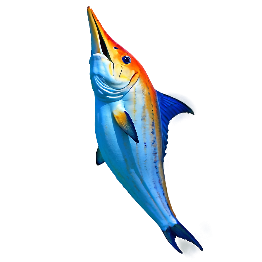 Marlin Jumping Art Png Ygl8 PNG