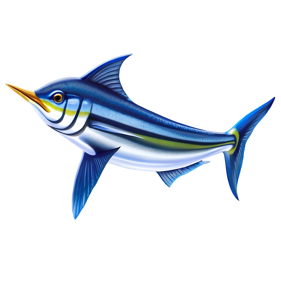 Marlin Nautical Theme Png 06242024 PNG