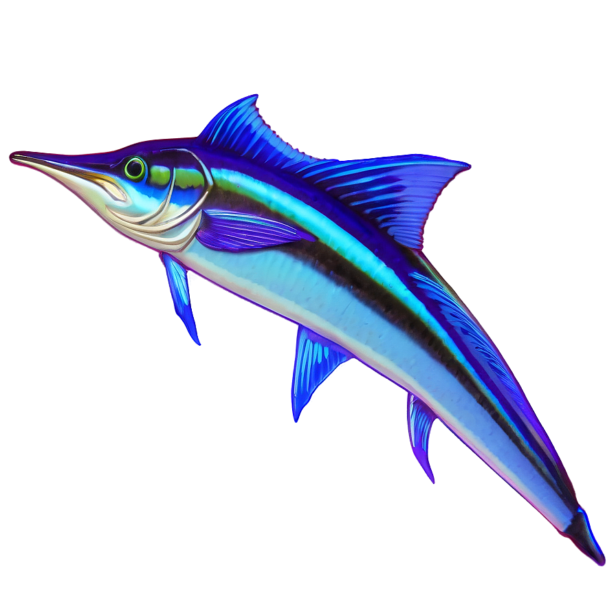 Marlin Outline Png Ltn PNG