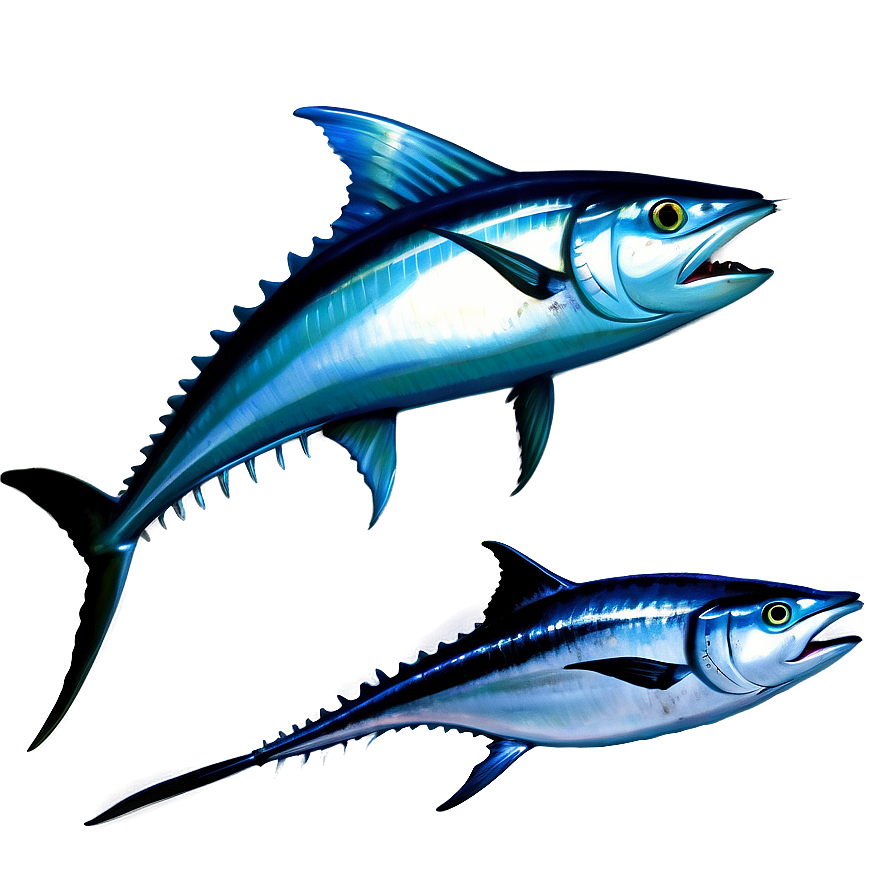 Marlin Tuna Together Png Ggf PNG