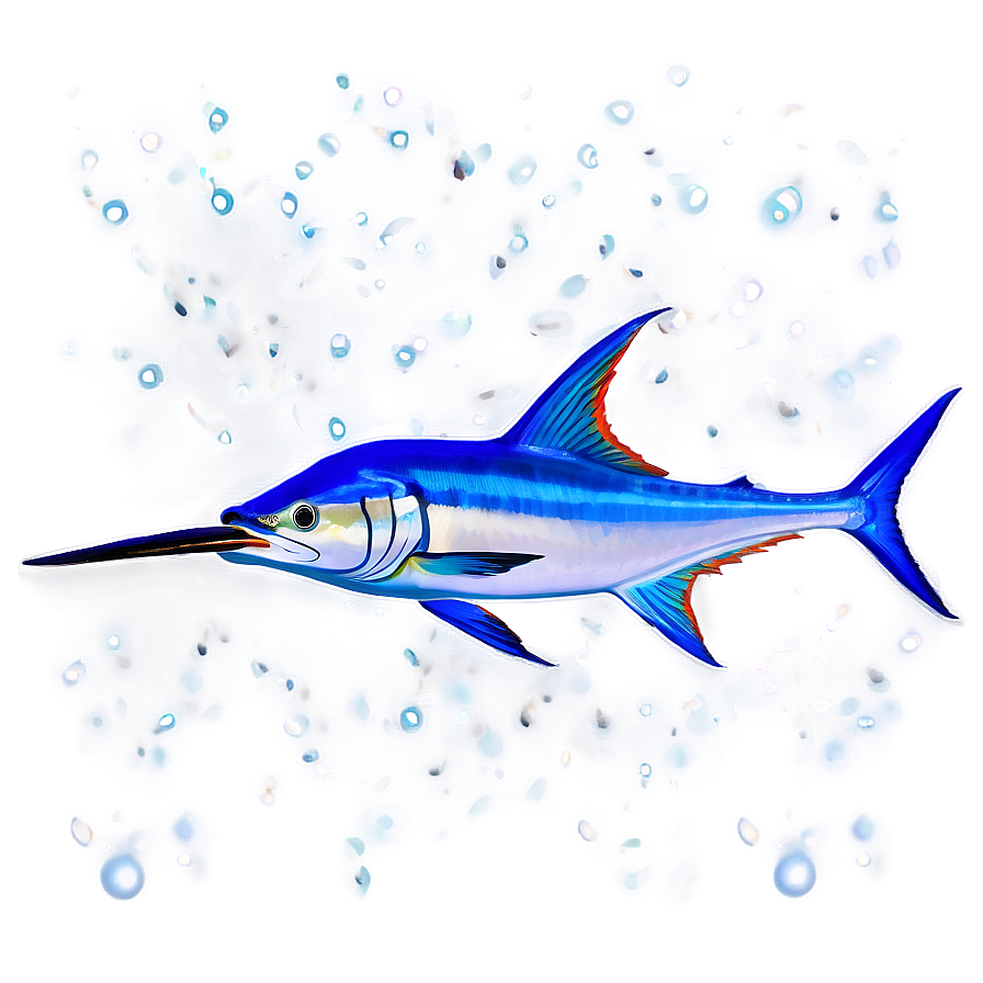 Marlin Underwater Png Sjd PNG