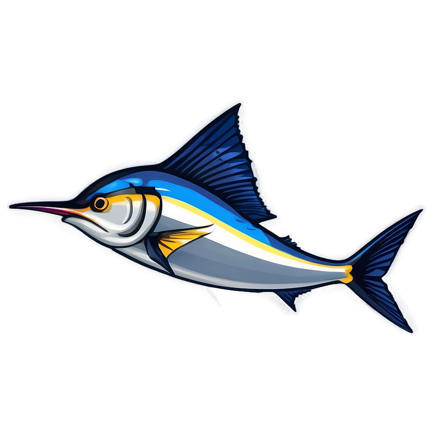 Marlin Vector Art Png Xsl74 PNG