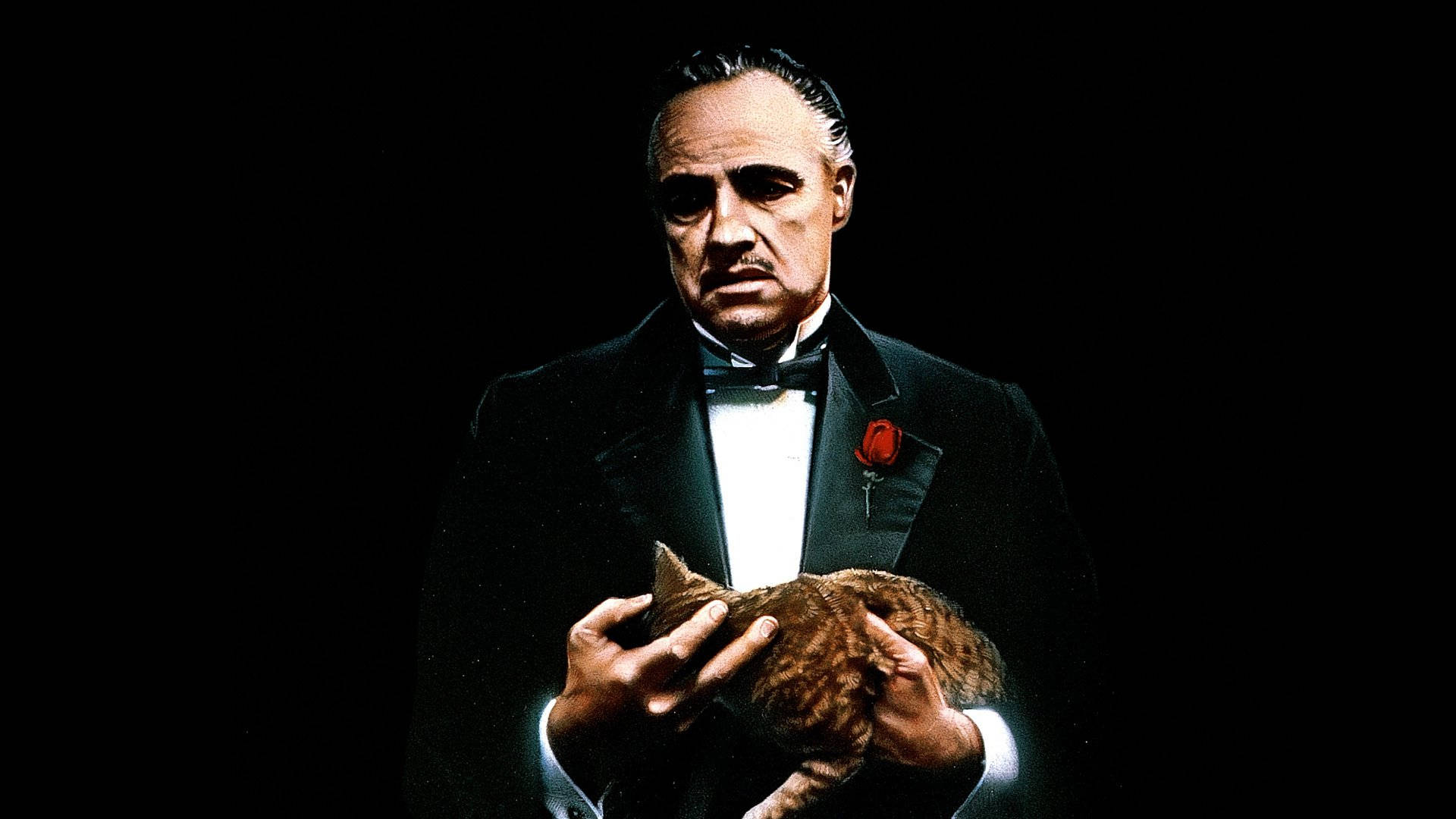 Marlon Brando The Godfather Matte Finish Poster Wallpaper