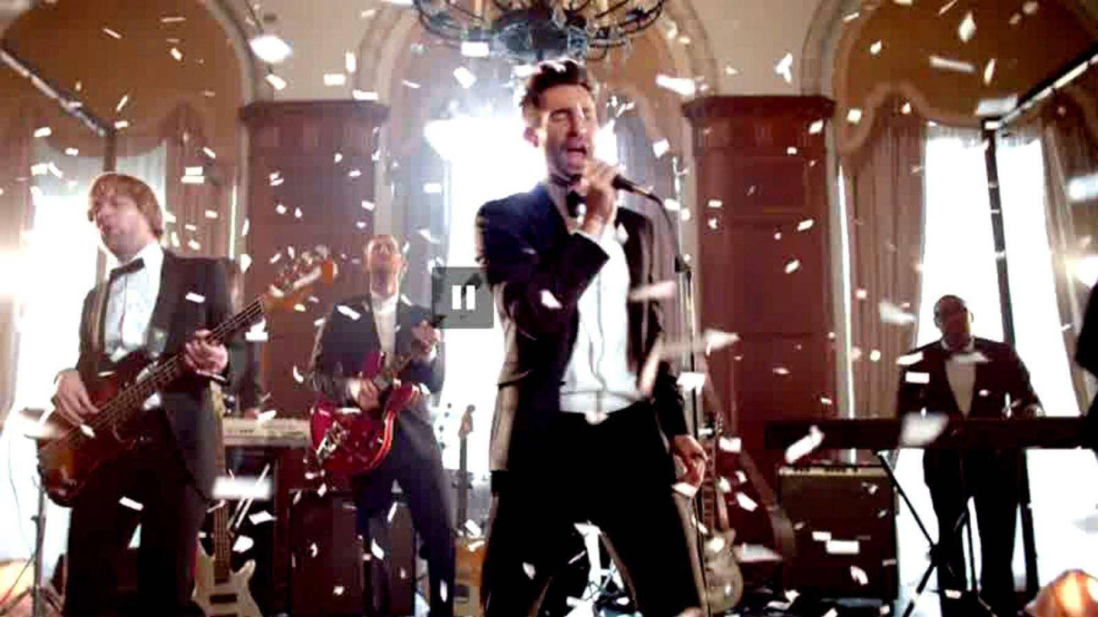 Maroon 5 Music Video Confetti Wallpaper