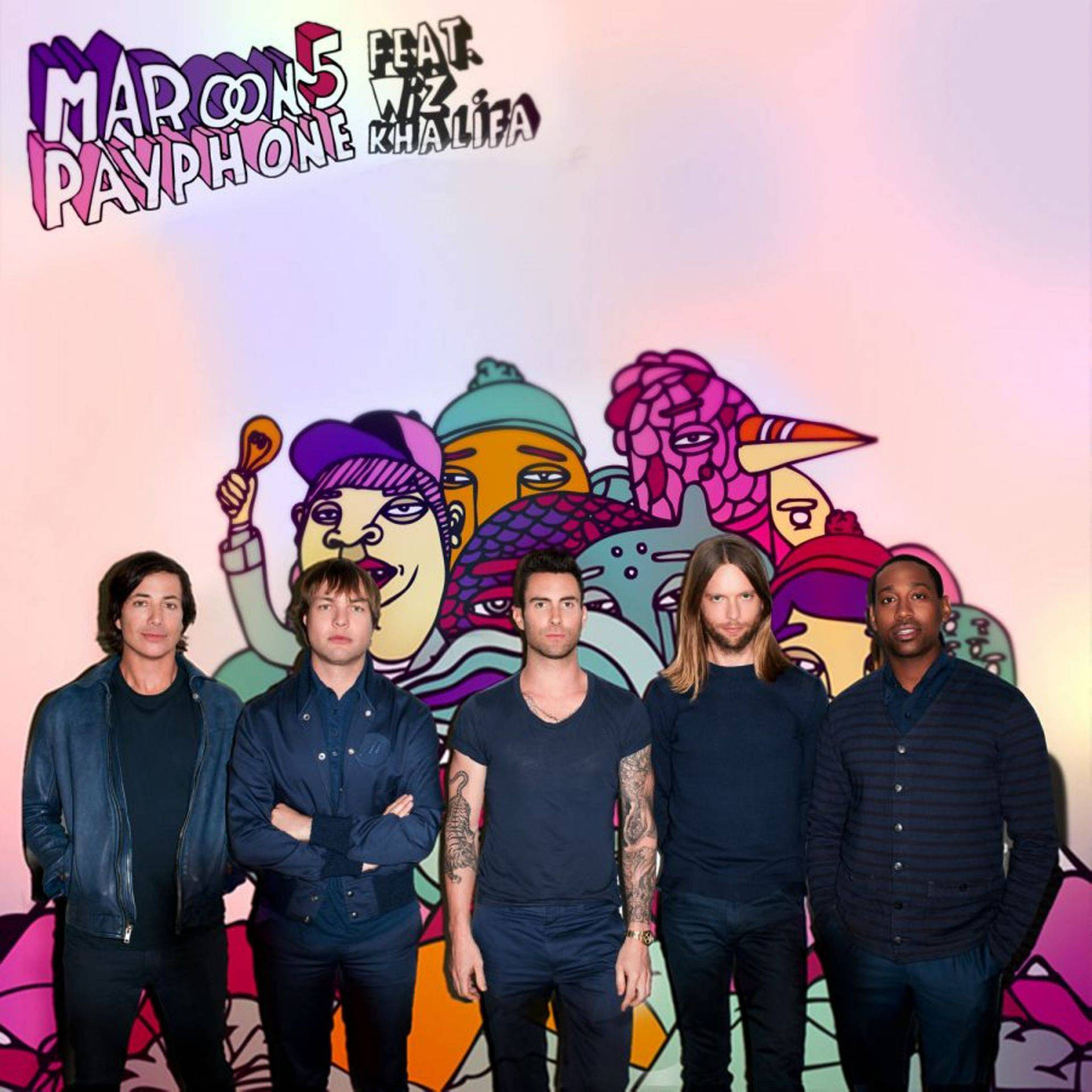 Maroon 5 Payphone Cover Wallpaper