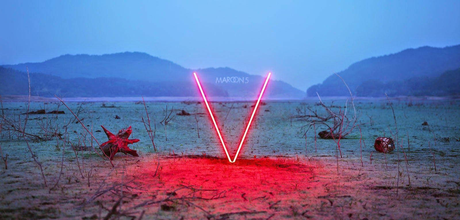 Maroon 5 V Album Cover Wallpaper