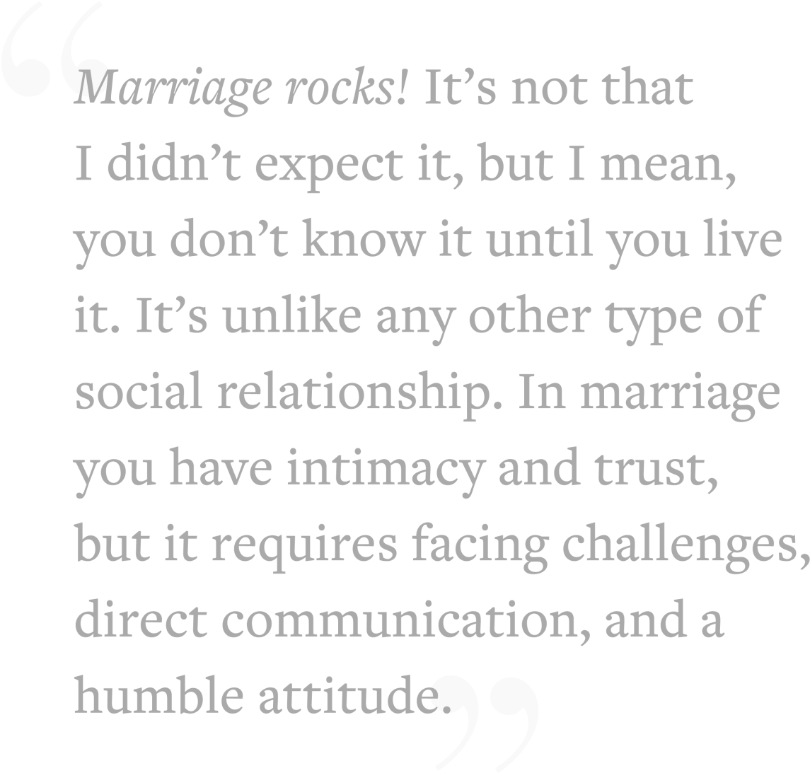 Marriage Rocks Quote PNG