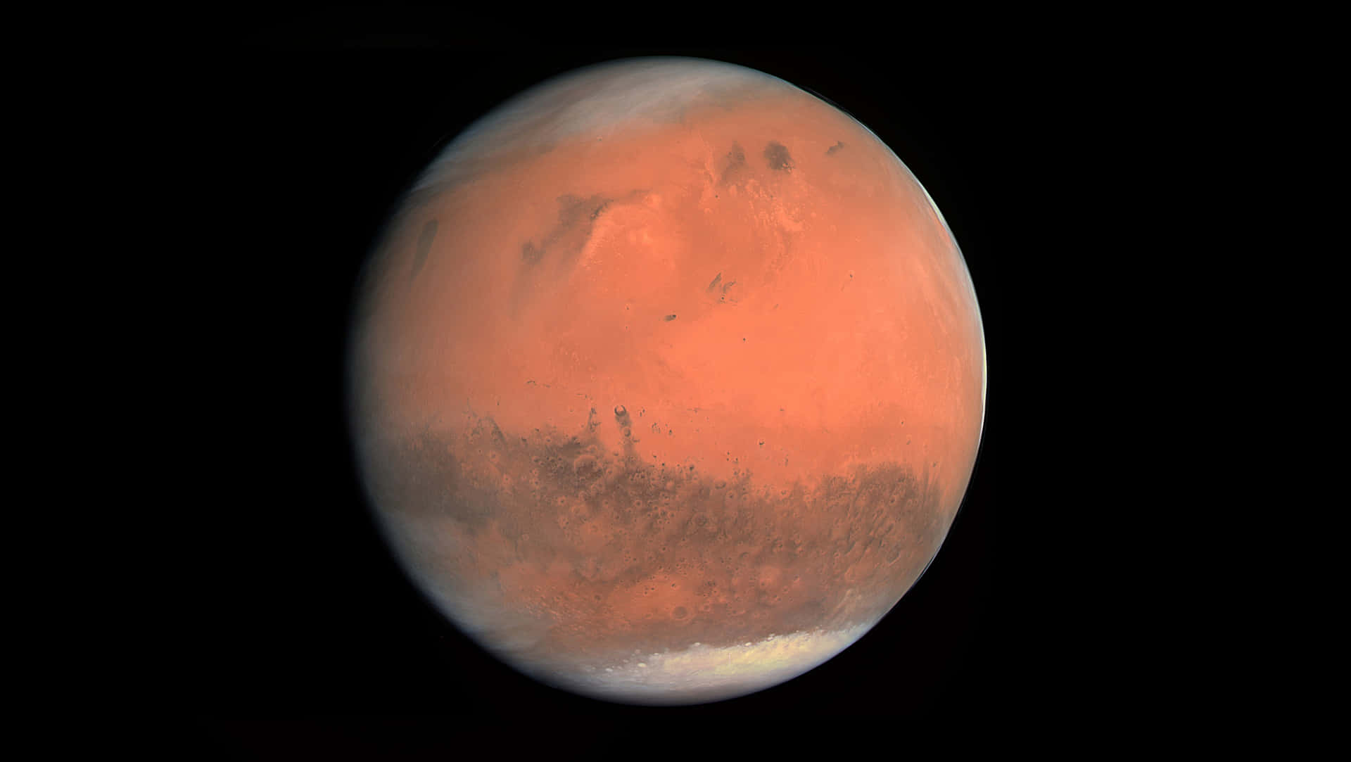 Mars 4k Hela Planeten Bakgrundsbild Wallpaper