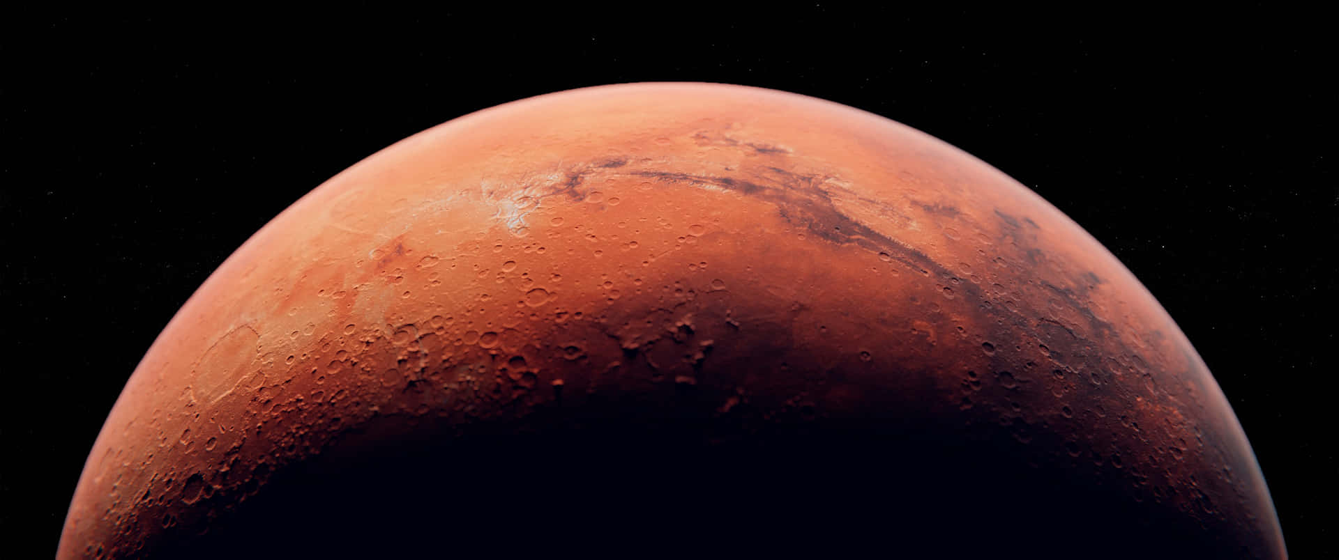 Taen Resa Till Rymden Och Utforska Den Mystiska Planeten Mars Genom Att Välja Det Som Din Dator- Eller Mobilskärmsbild.