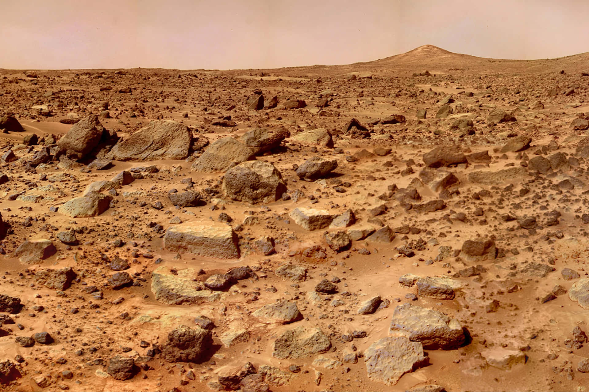 Derwunderschöne Rote Planet Mars