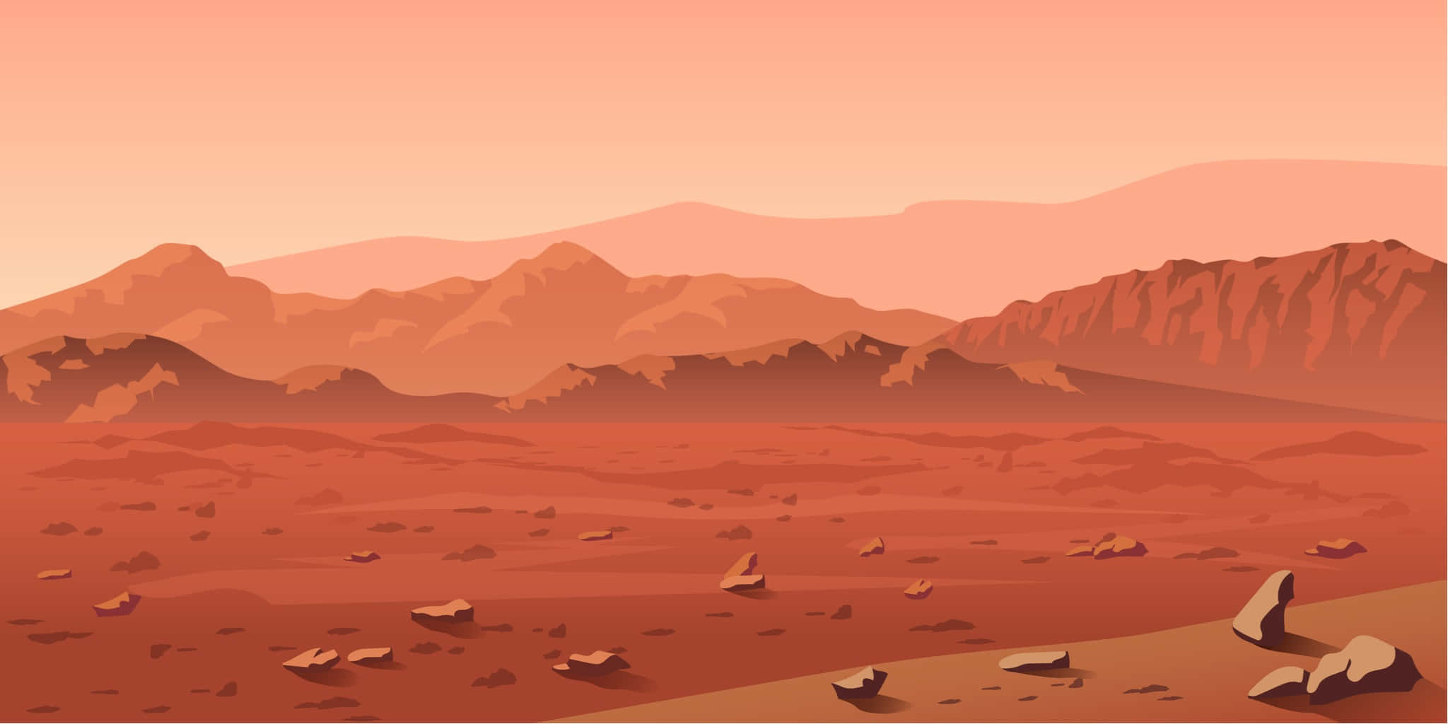 Willkommenauf Dem Roten Planeten - Mars.