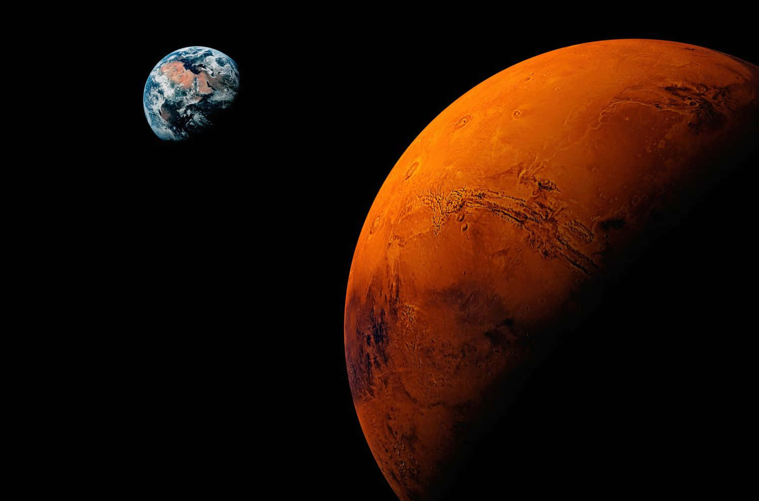 Mars,der Rote Planet.