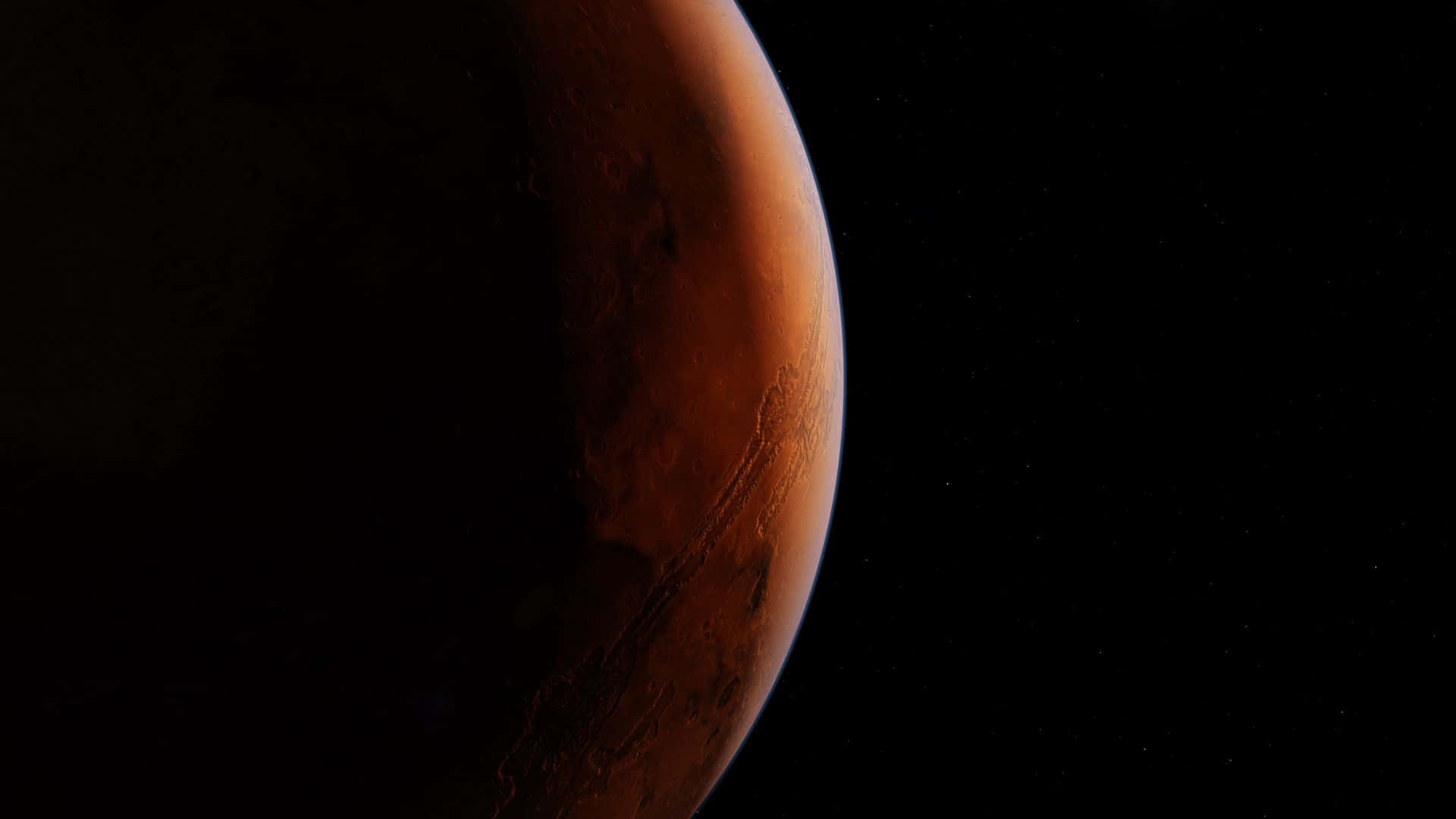 Oplaneta Vermelho - Marte.