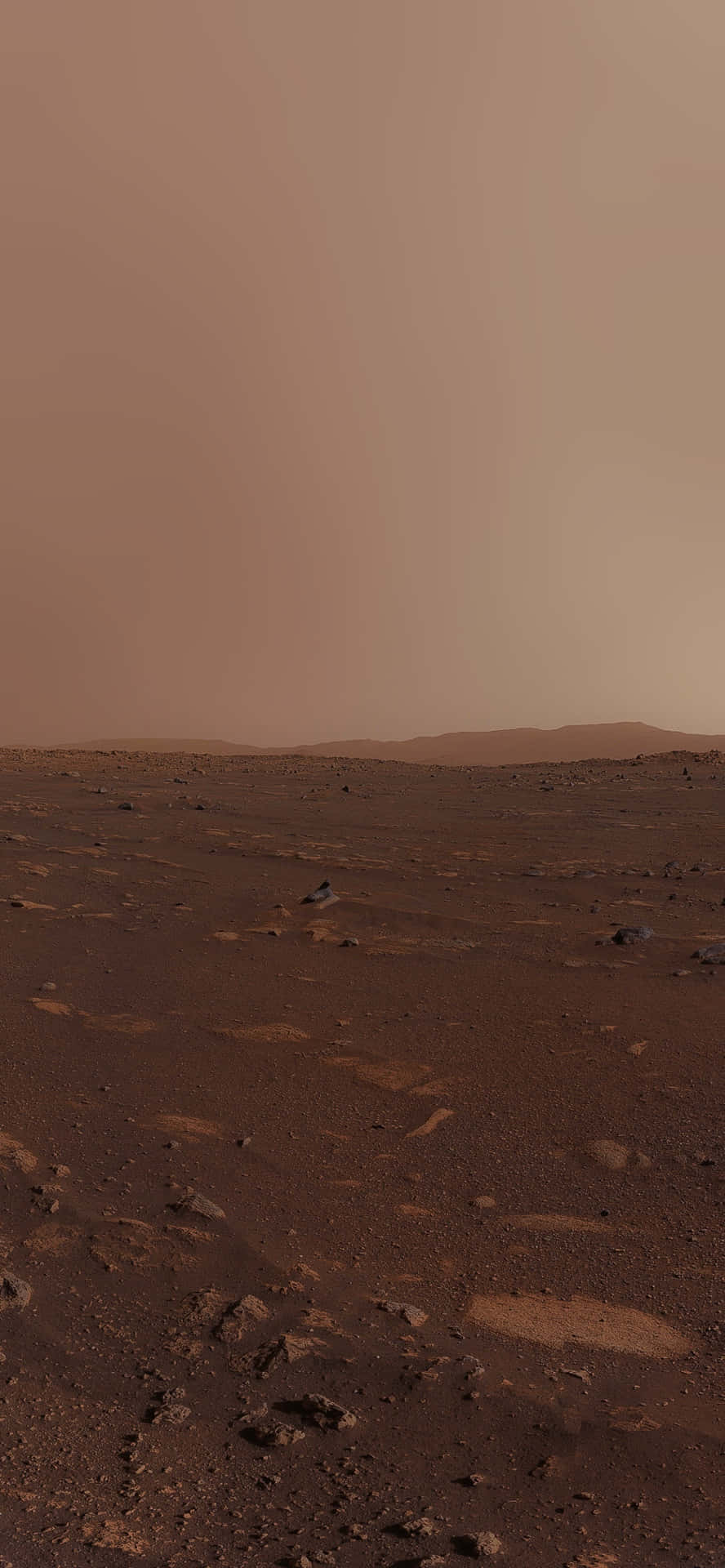 Marsbakgrund.