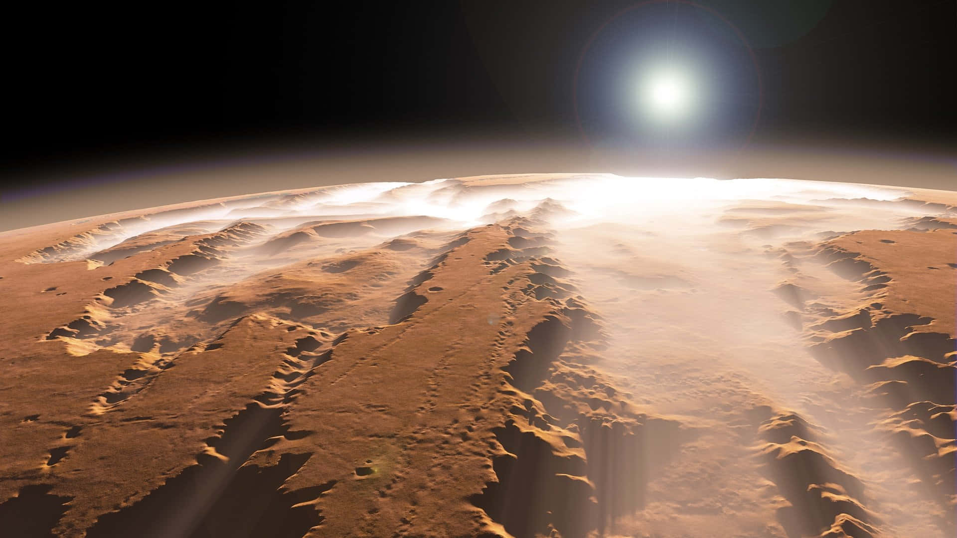 Marsbakgrundsbild