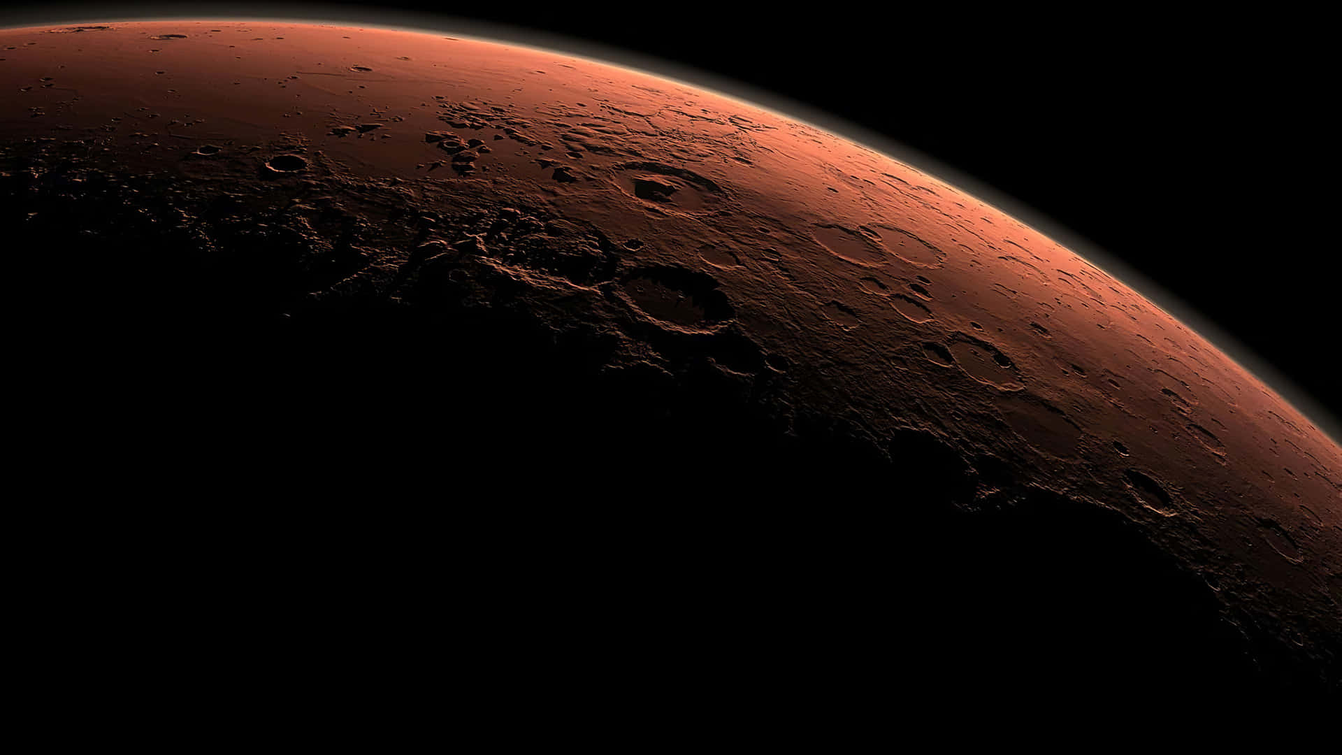 Mars Sabit Dalam Bayangan 4k Wallpaper