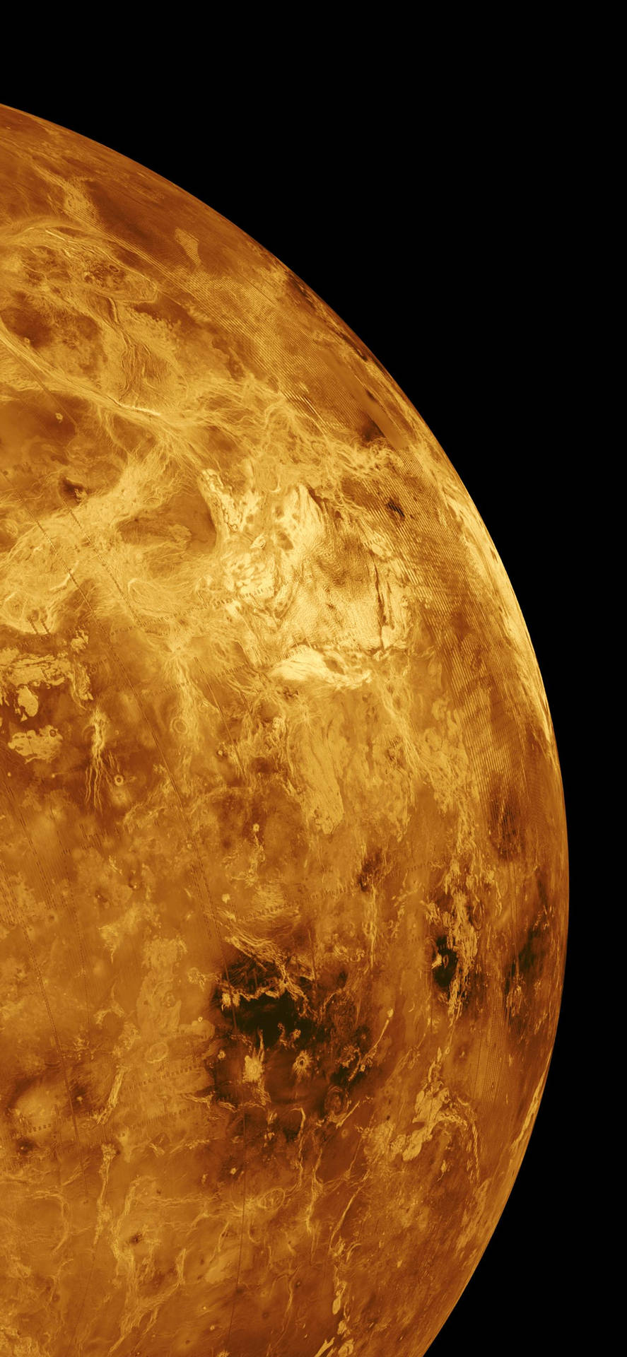 Venus Is Seen From Space Wallpaper