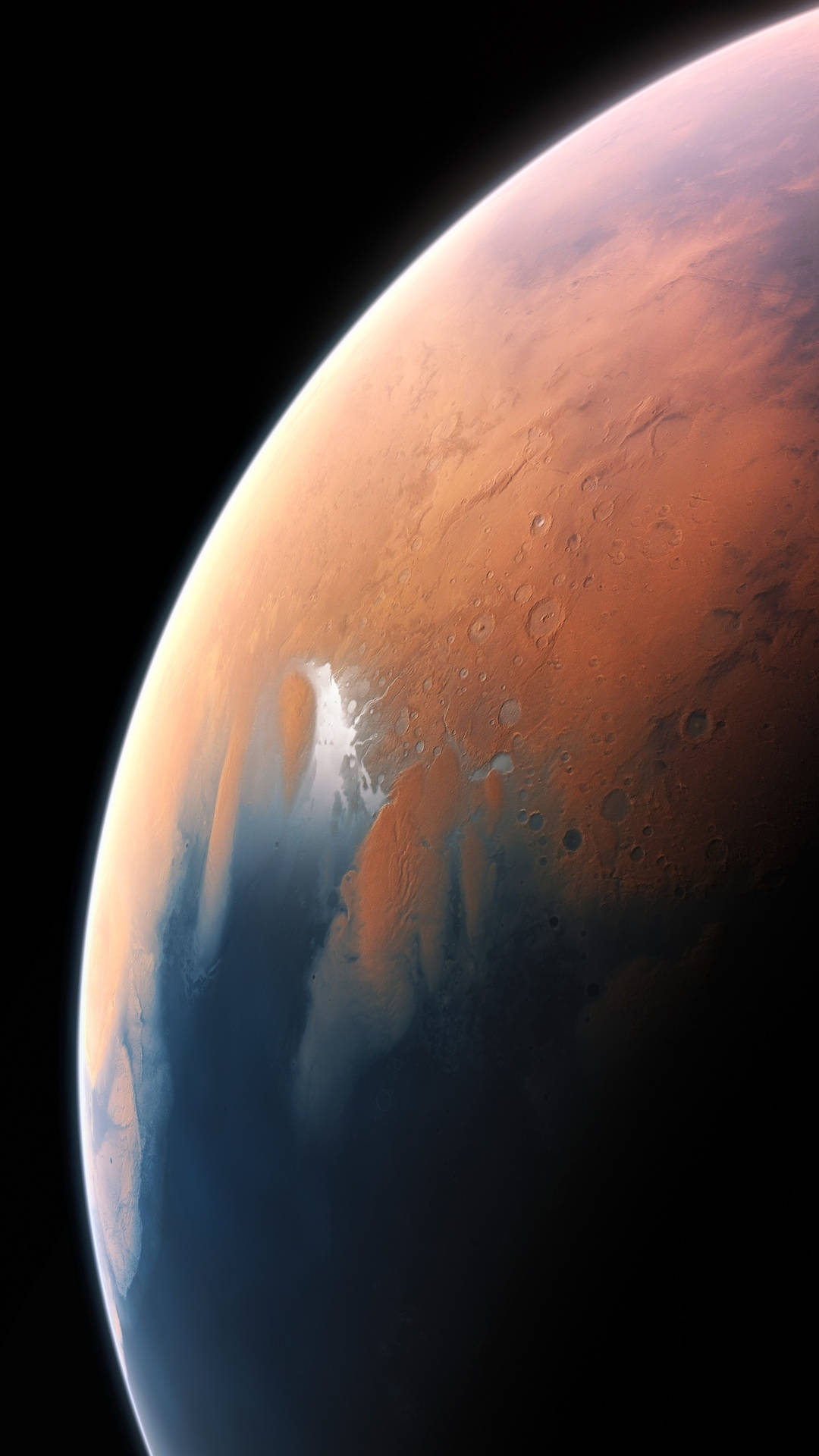 Udforsk Mars med Apples revolutionerende Iphone 11 tapet. Wallpaper