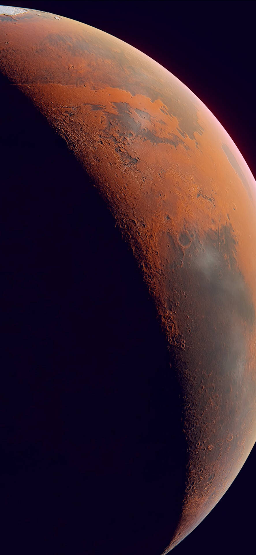 Få den seneste iPhone på Mars. Wallpaper