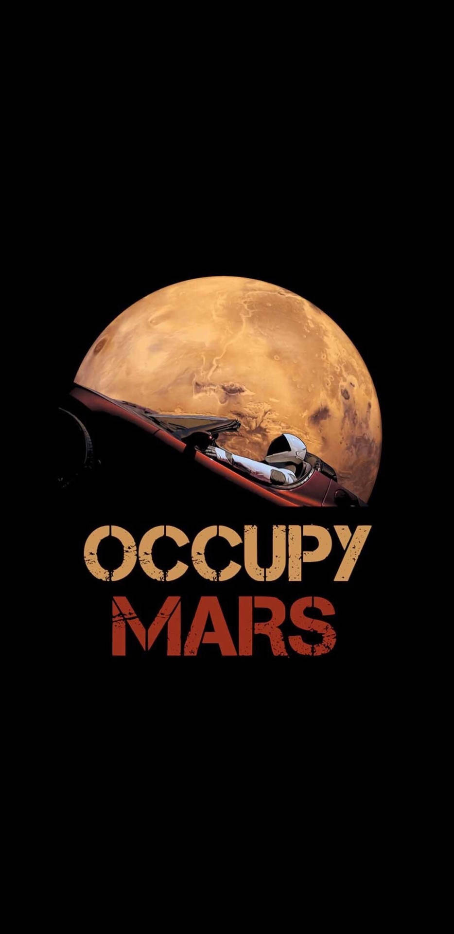 Dennya Iphonen På Mars Tar Oss Närmare Att Utforska Den Röda Planeten. Wallpaper