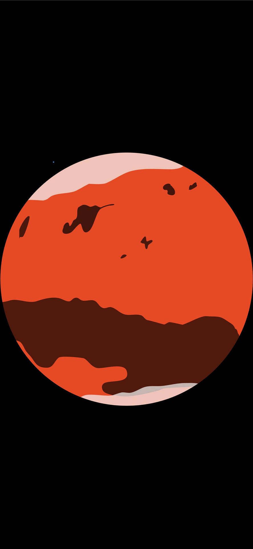 Erkundetden Weltraum Mit Mars Iphone Wallpaper