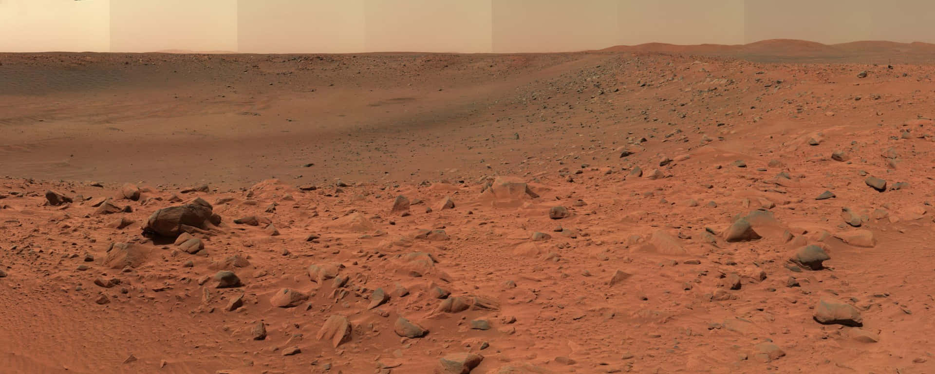 Majestic Mars Landscape Wallpaper