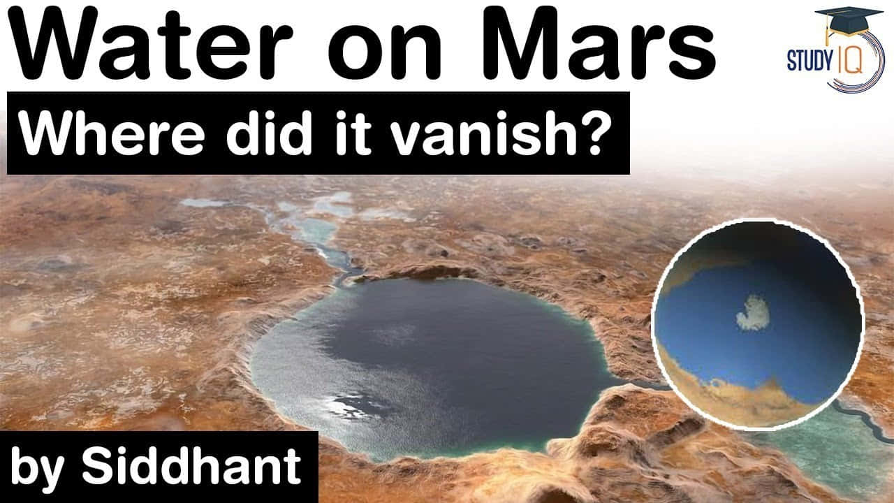 Einatemberaubender Blick Auf Den Mars - Der Rote Planet.