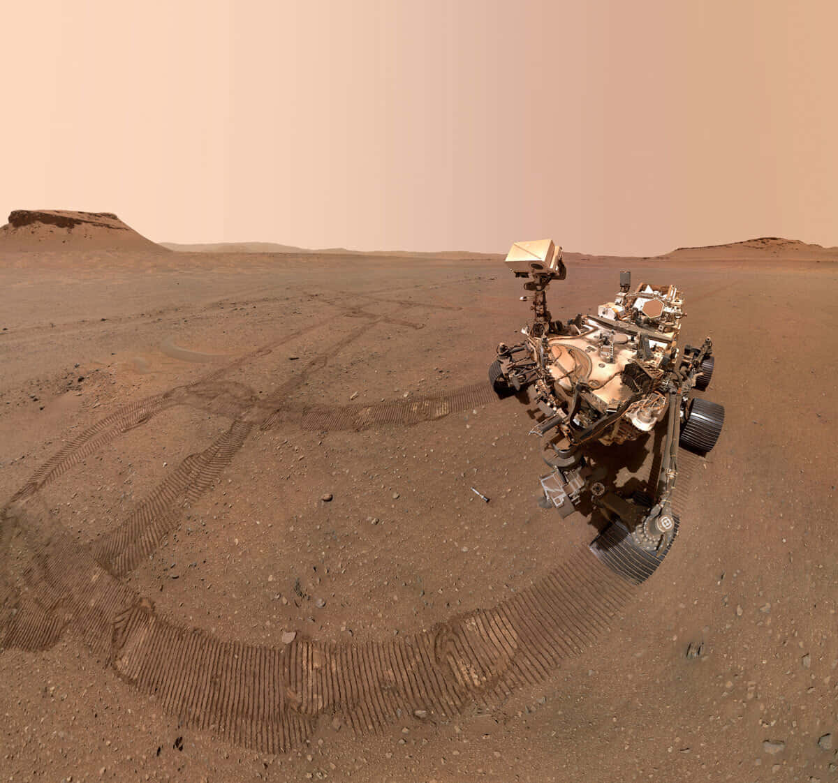 Roterplanet Mars In Seiner Ganzen Schönheit