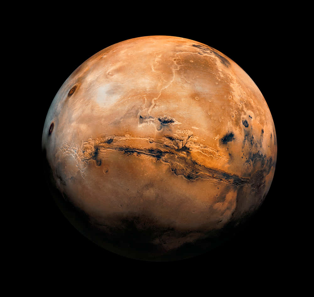 Rödasanddynor På Mars Planeten.