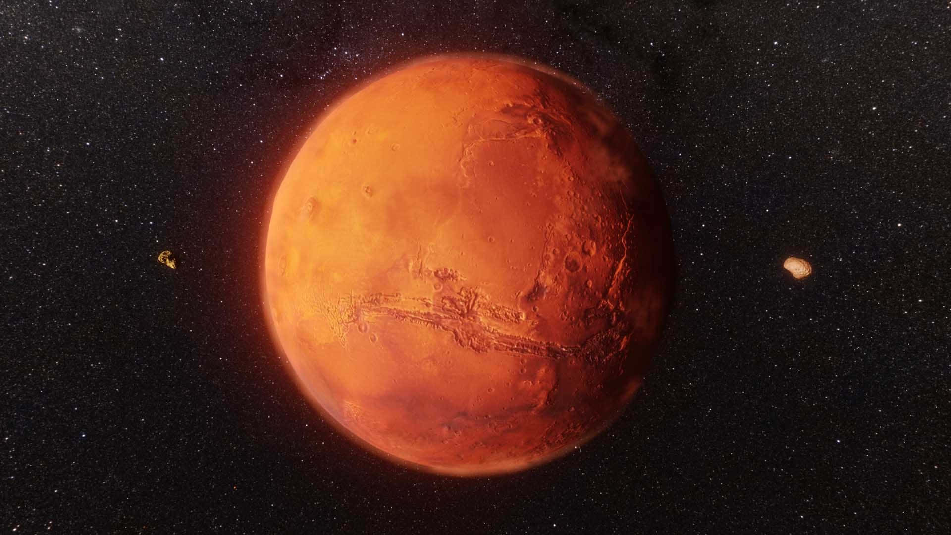 Explorandolos Misterios De Marte