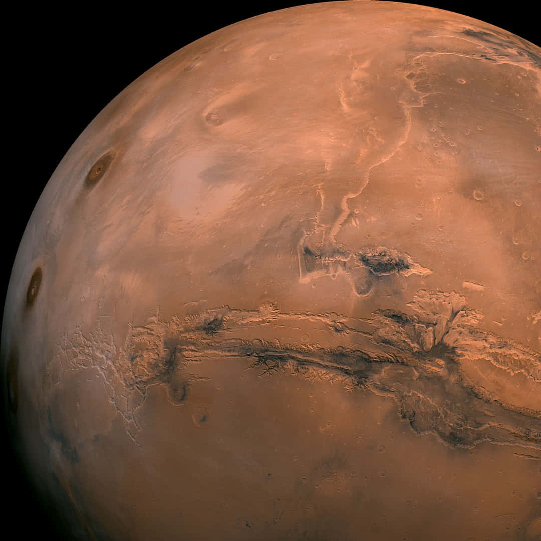 Denextraordinära Röda Planeten Mars