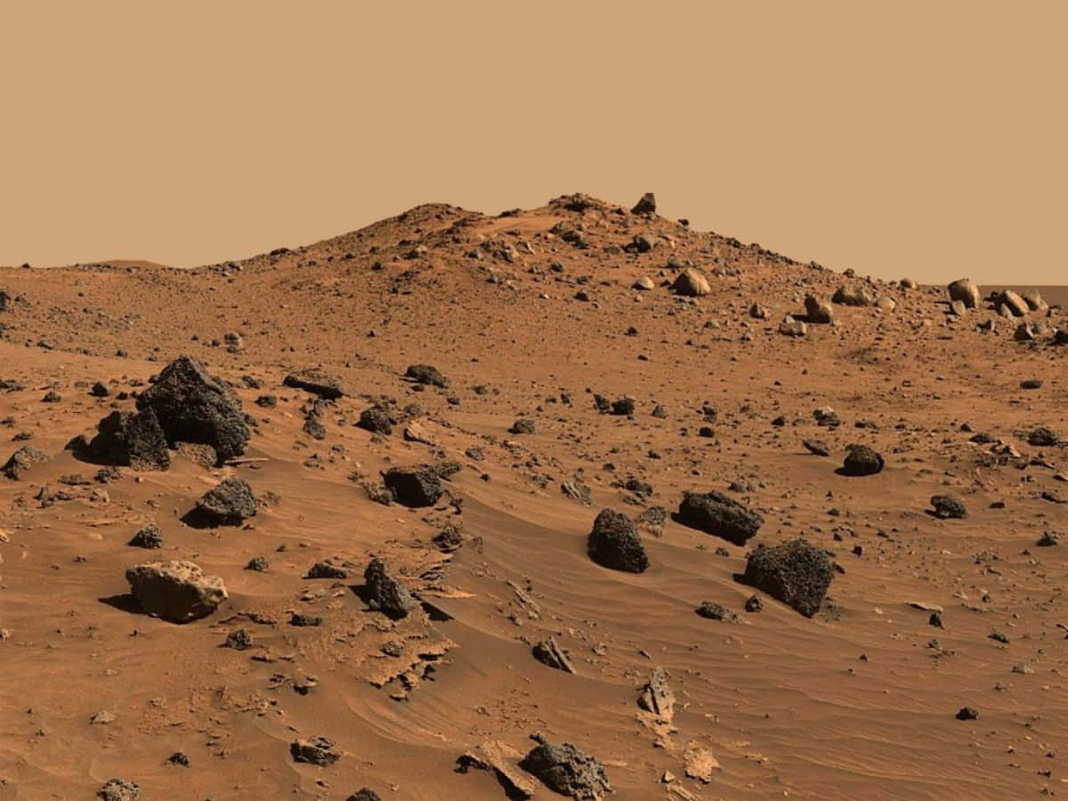 Red Sand Desert of Mars