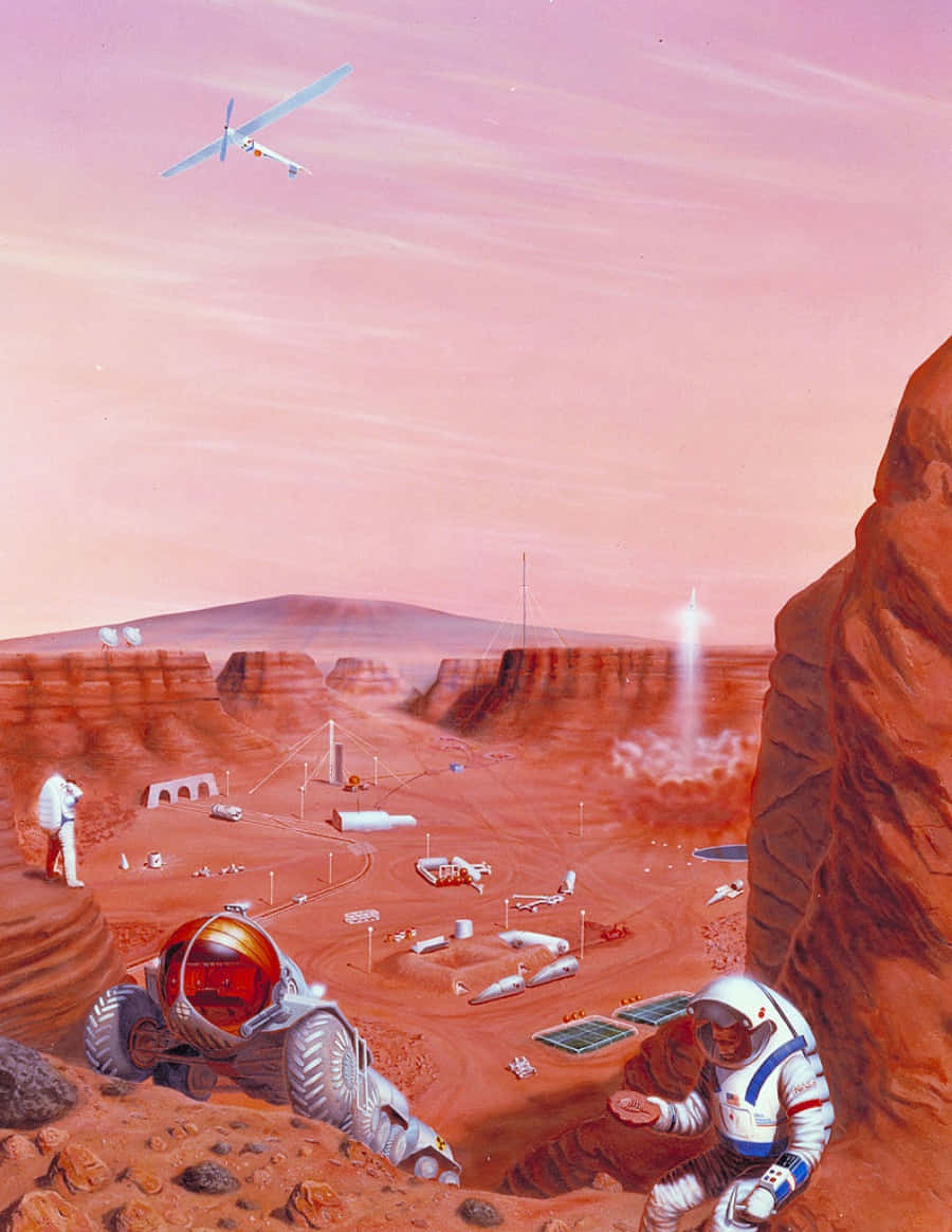 Lasuperficie Di Marte - Il Pianeta Rosso