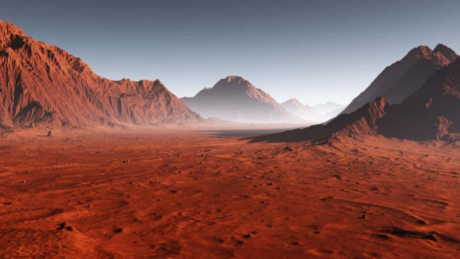 Lasorprendente Superficie Del Pianeta Rosso, Marte.