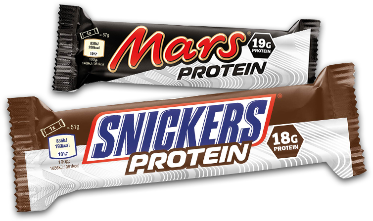 Marsand Snickers Protein Bars PNG