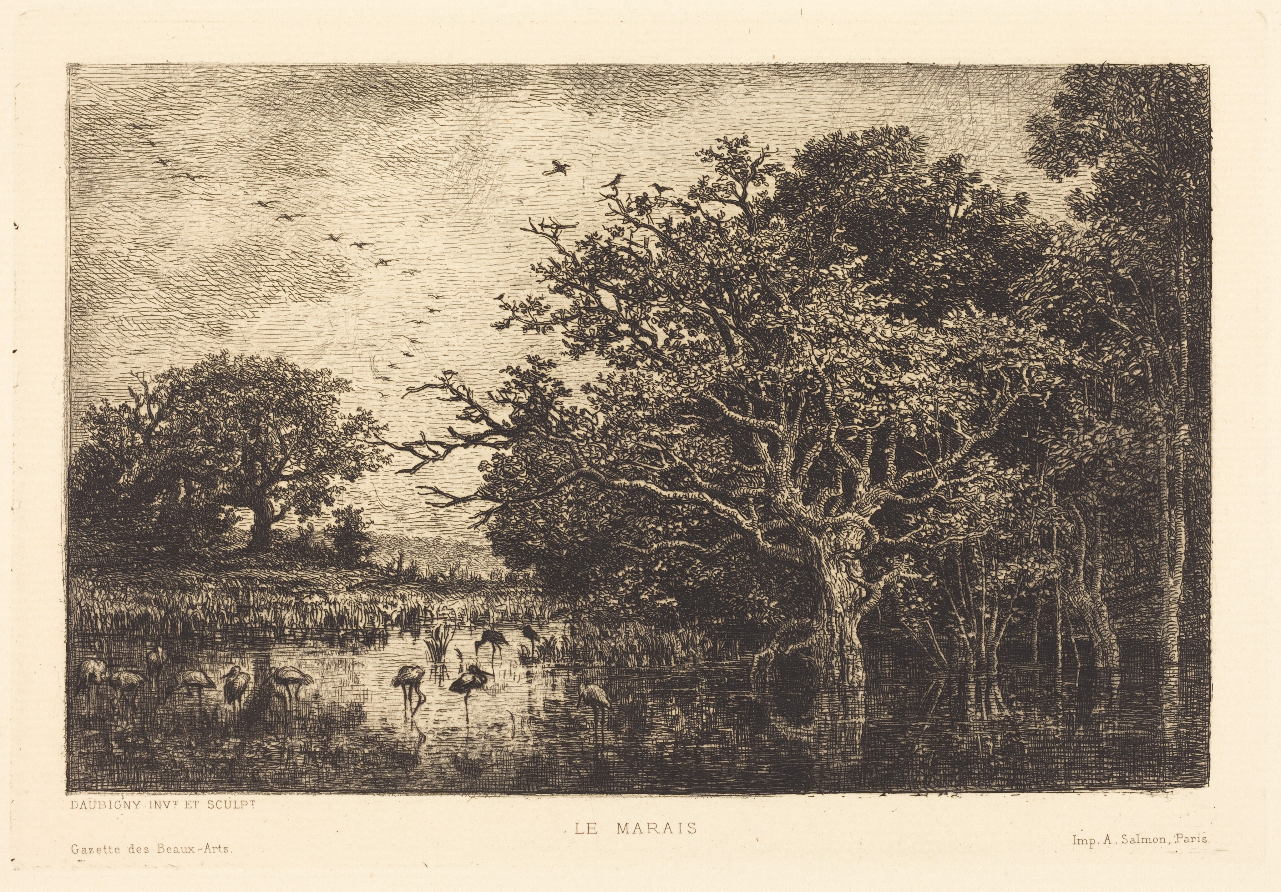 Marsh (Le Marais) Wallpaper