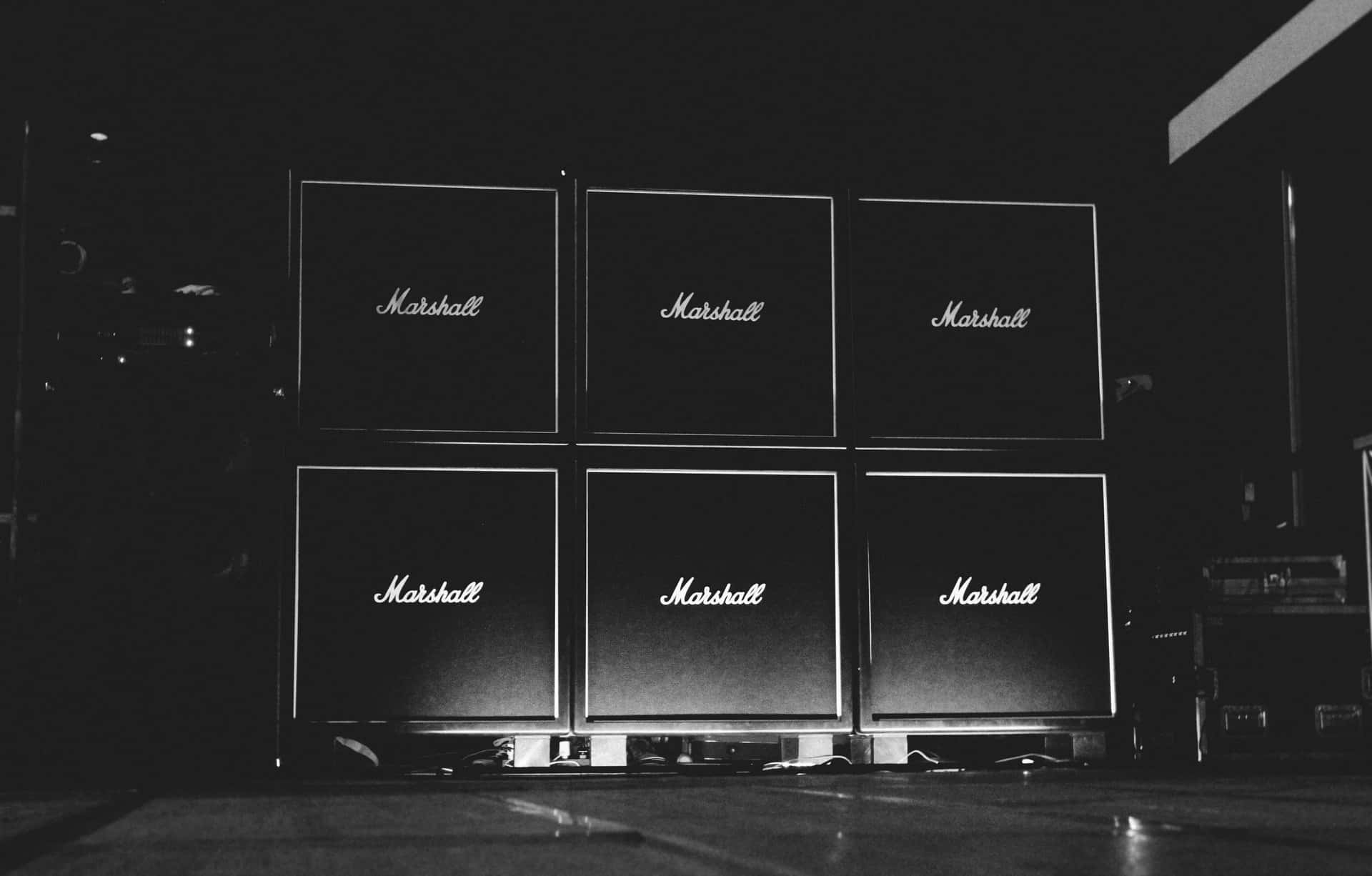 Marshall Amps In The Dark