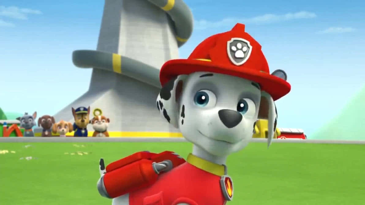 Marshall Fire Pup Paw Patrol Wallpaper