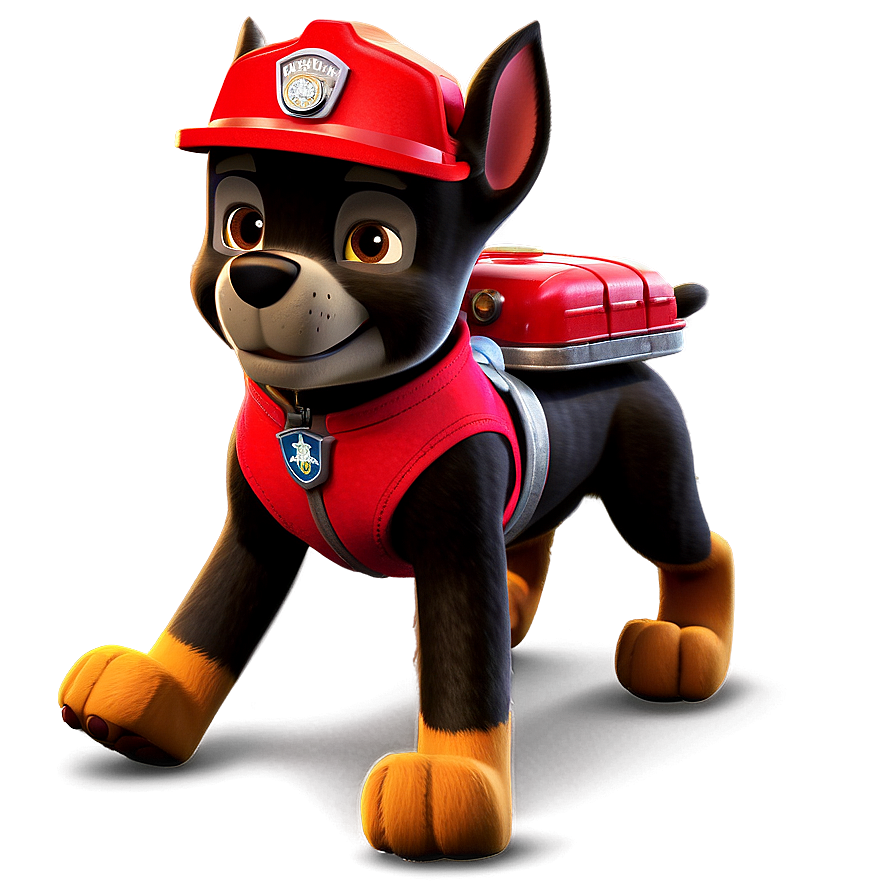 Marshall Firefighting Paw Patrol Png 05032024 PNG