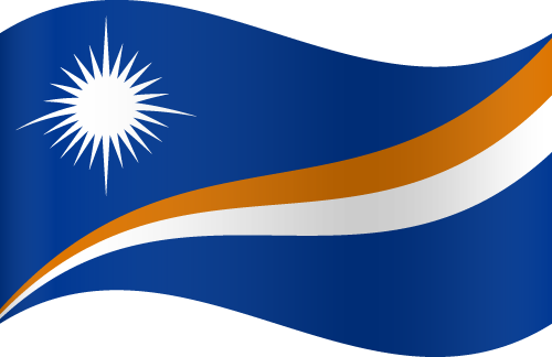 Marshall Islands Flag Waving PNG