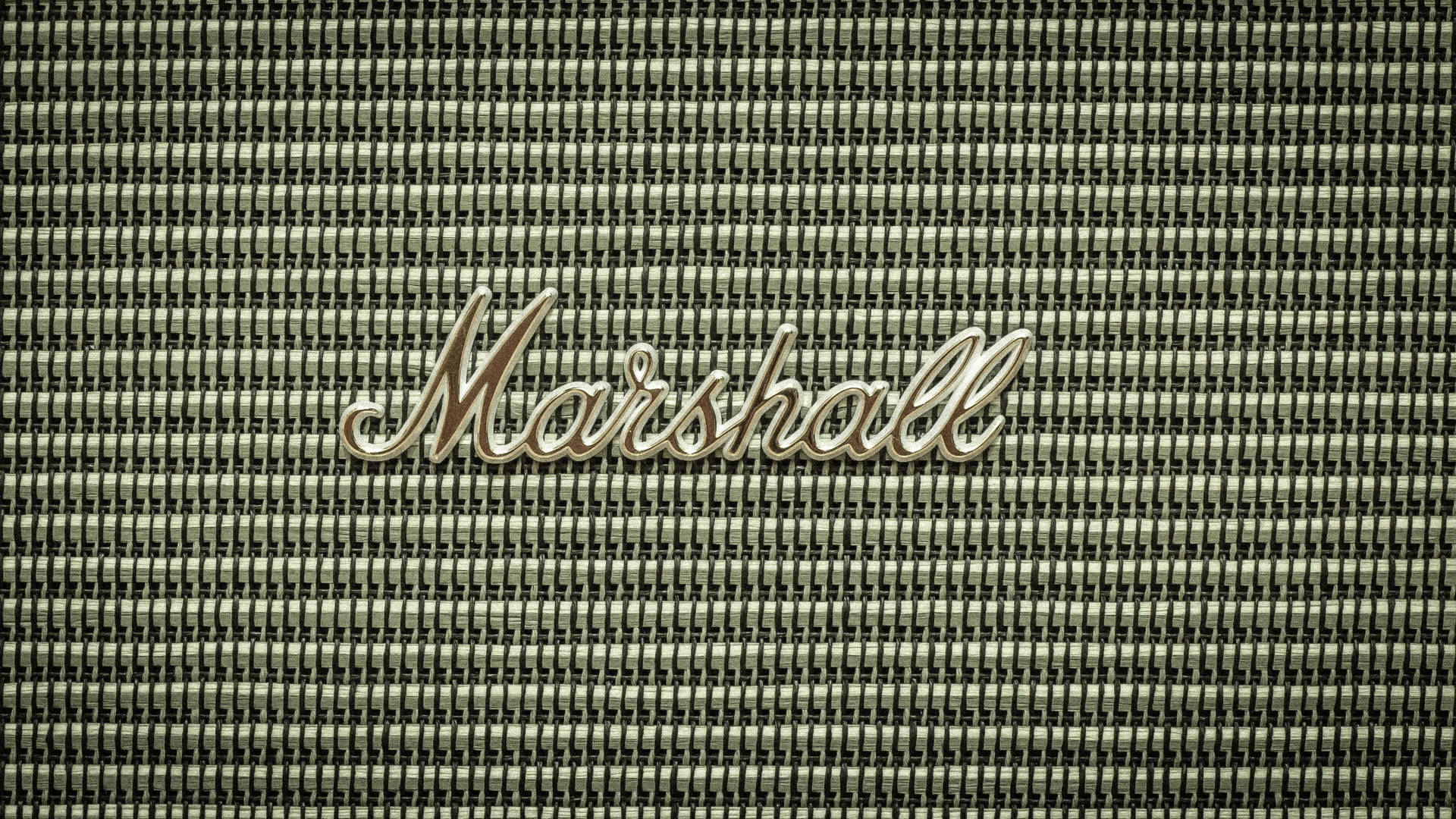 Marshall On Mesh Screen Wallpaper