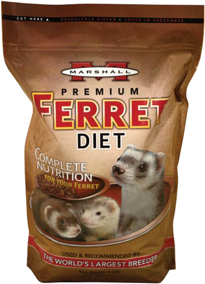 Marshall Premium Ferret Diet Package PNG