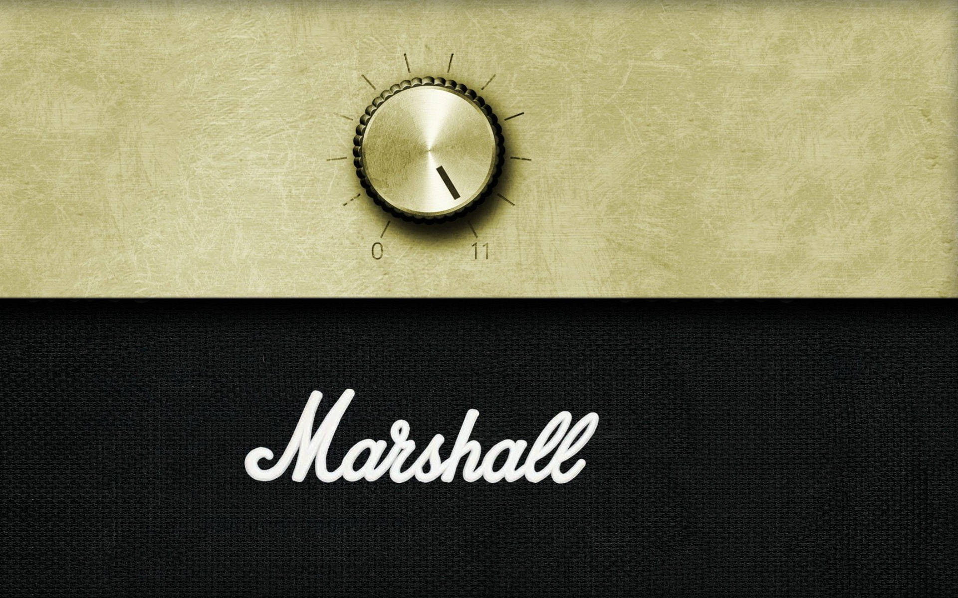 Marshall Volume Knob Background