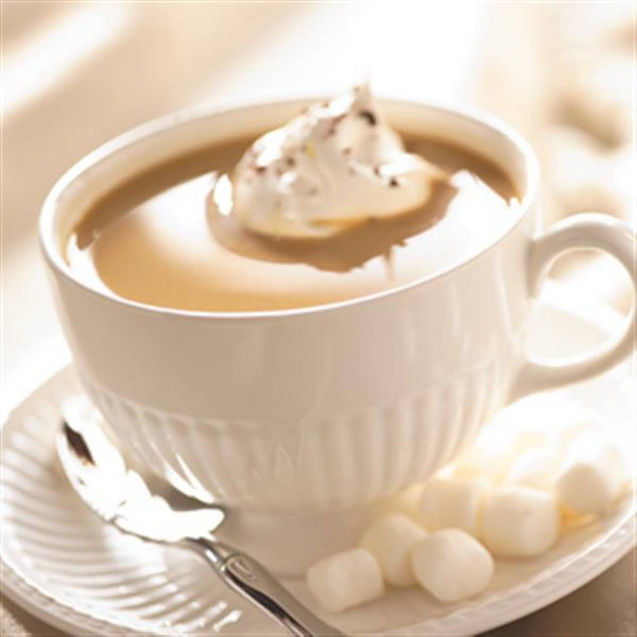 Marshmallow Frosting Caramel Coffee Design: Design af Marshmallow Frosting Caramel Coffee Wallpaper