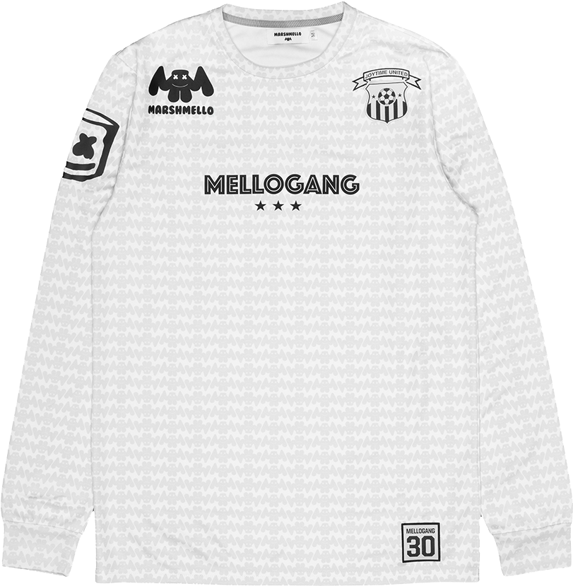 Marshmello Gang Long Sleeve Shirt Design PNG