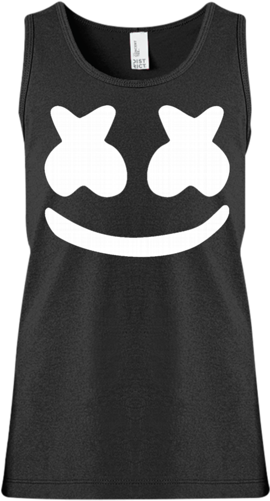 Marshmello Icon Tank Top PNG