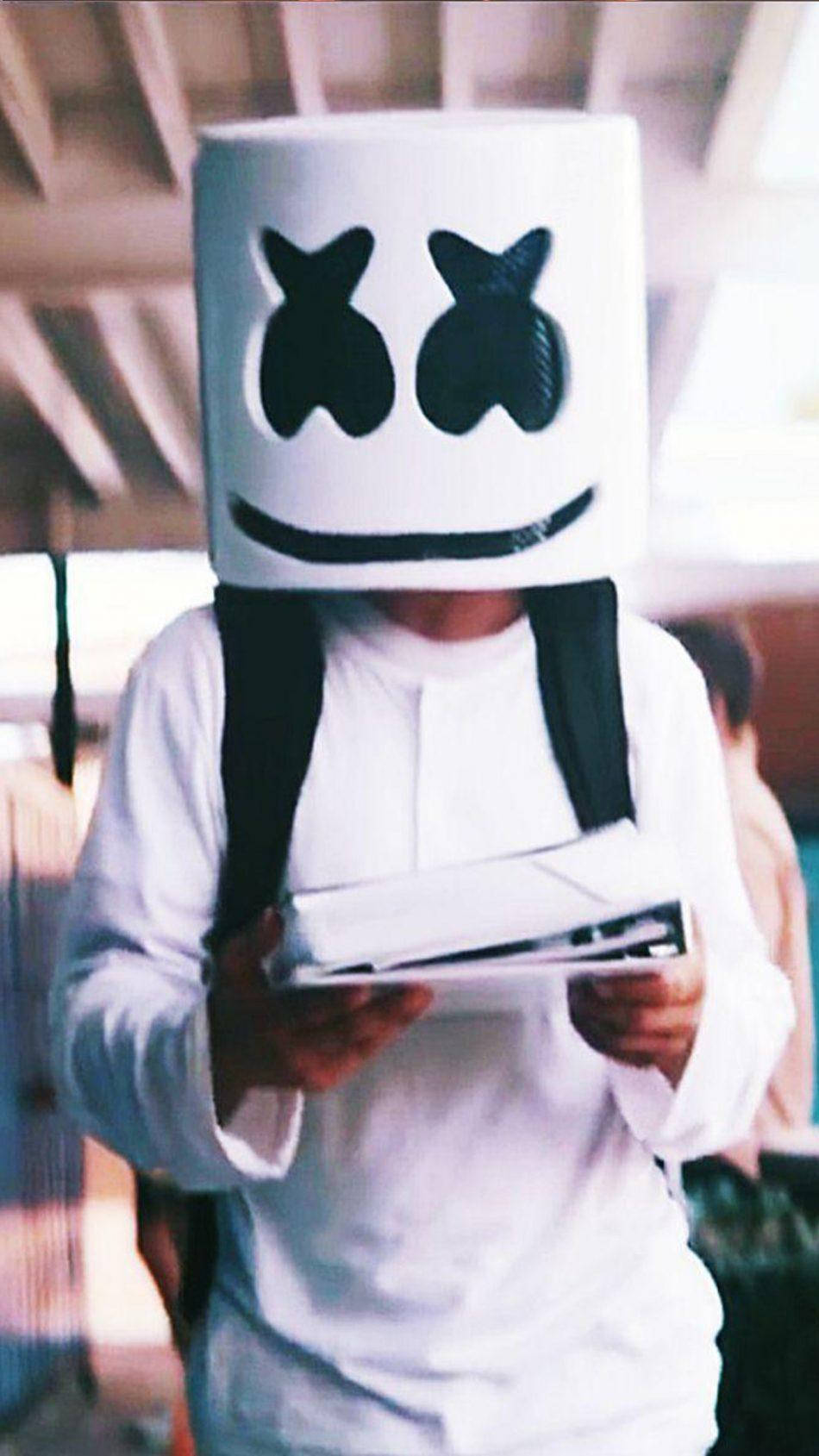 Neon Marshmello wallpaper by THE_SUPPPERB - Download on ZEDGE™ | c045