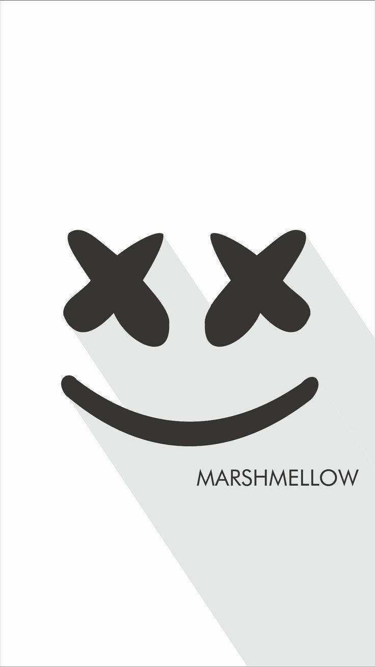 Marshmello Mask Mobile Wallpaper
