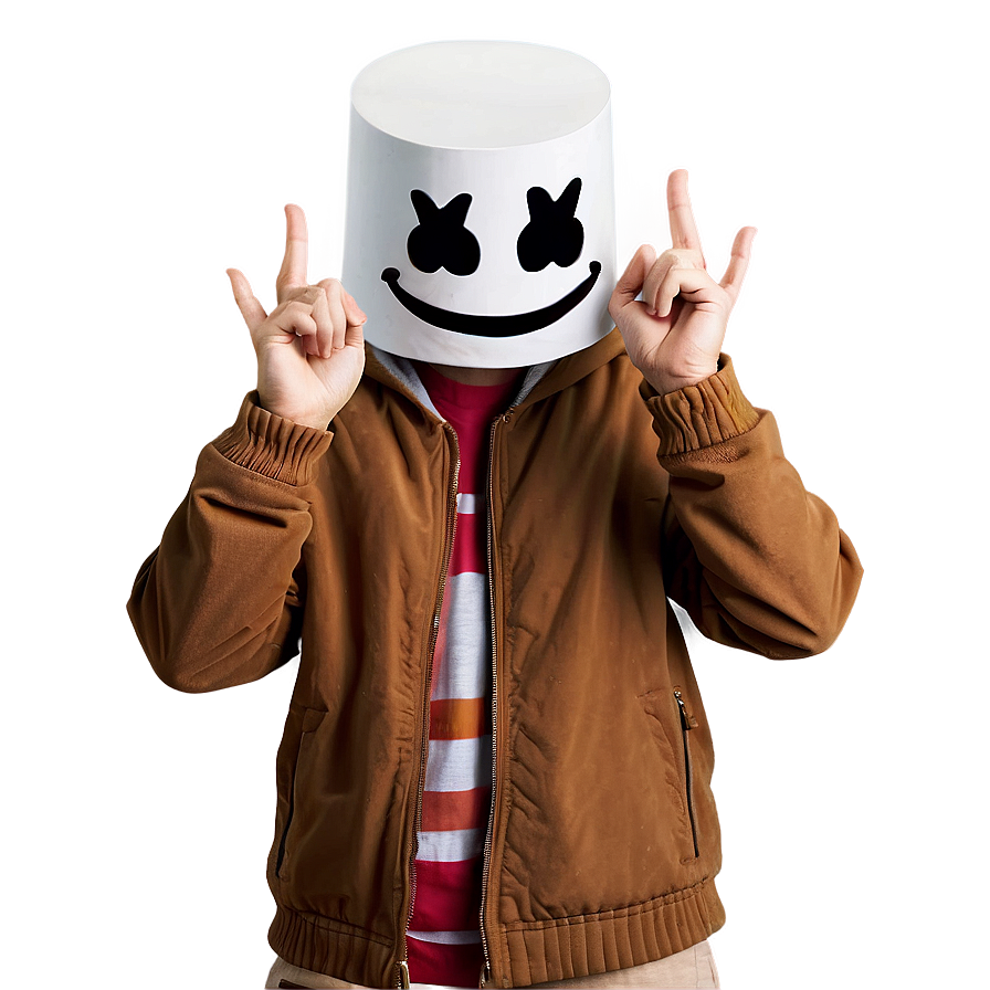 Marshmello Theme Png 06202024 PNG