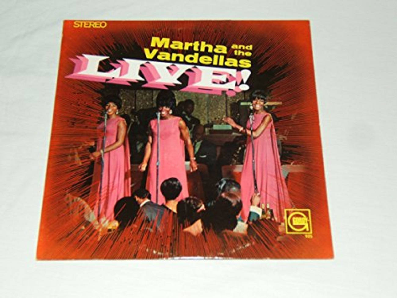 Martha And The Vandellas Live Concert Album Cover Wallpaper